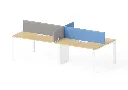 1 - Avail Go Double Bench with Desktop Bevel Frameless Screen and Straight Leg_MFAS_NW05_NW36.webp