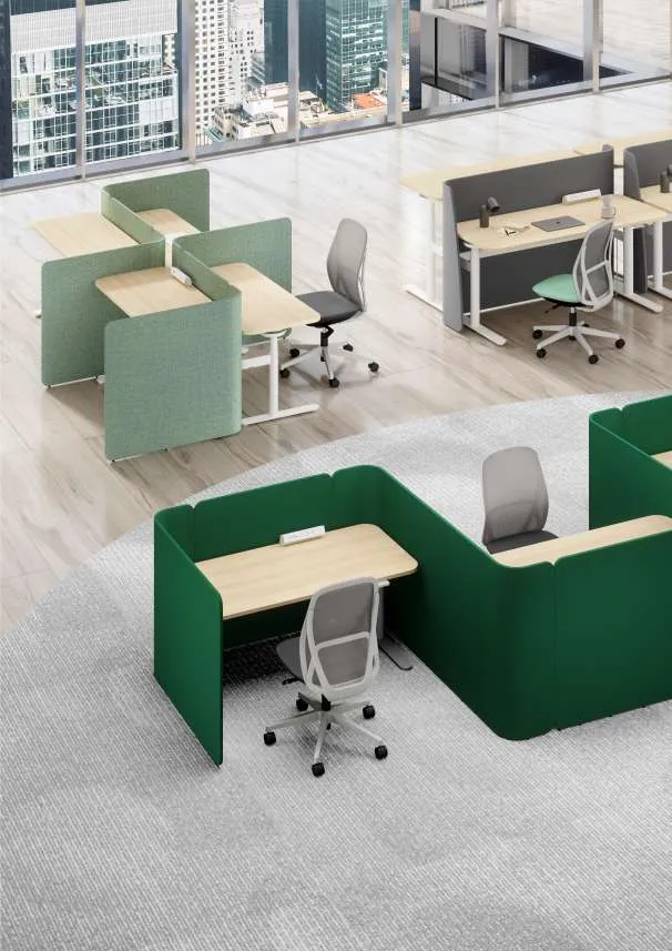 1 - Duplex Height-adjustable  Desk and Workpods.webp