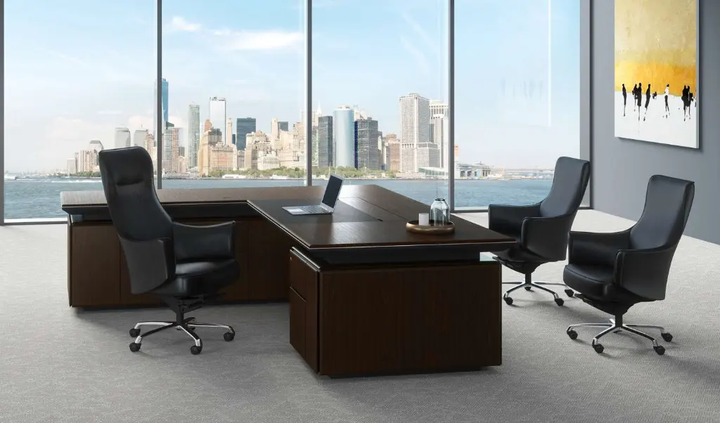 4 - Rhythm - β Executive Chair & β Guest Chair and Majesty+ Executive Desk.webp