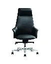 8 - Rhythm - α Executive Leather Chair in Carbon Black.webp