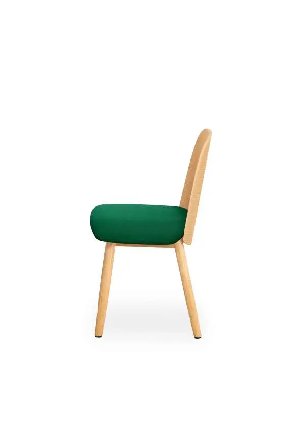 9 - Please Café Chair with Cushion_Side View_MD32.webp