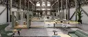 7 - Longhouse Bench with Social Table and Pavilion.webp