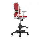 52 - Trus - Stool Mid Back Cushioned with Footrest & Casters_45°_Back_View_MT02_NW16.webp