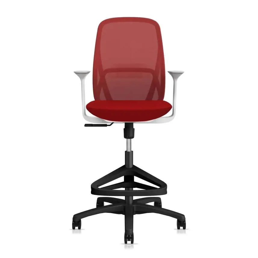 50 - Trus - Stool Mid Back Cushioned with Footrest & Casters_MT02_NW16.webp