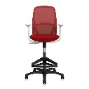 50 - Trus - Stool Mid Back Cushioned with Footrest & Casters_MT02_NW16.webp