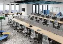 11 - Avail Go Long Bench and Meeting Table, Esen Chair and Clavo.webp