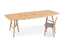 3 - Brunch Veneer - Ovoid Meeting Table With Slot and Please Café Chair.webp