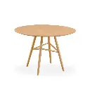 7 - Brunch Veneer - Round Meeting Table with 4 Leg_VRO.webp