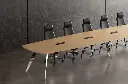 4 - Comet Combo Meeting Table and Rhythm - α Chair (SS Material refers to actual swatch card sample)_0.webp