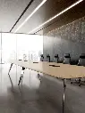 3 - Comet Combo Meeting Table and Rhythm - α Chair (SS Material refers to actual swatch card sample).webp
