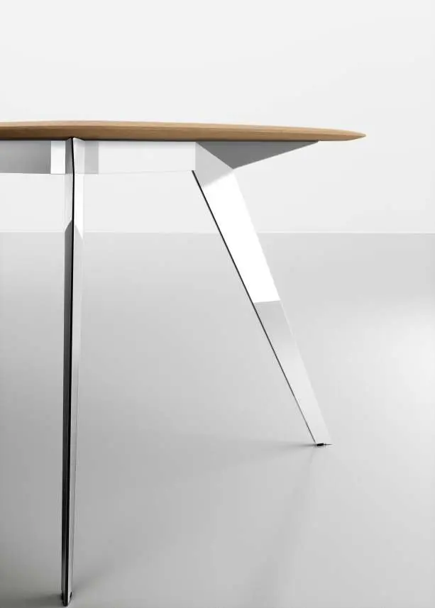 1 - Comet Meeting Table with Dual Chamfer Edge (SS Material refers to actual swatch card sample).webp