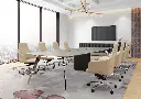 11 - Comet Conference Table and Rhythm - β Chair (SS Material refers to actual swatch card sample).webp