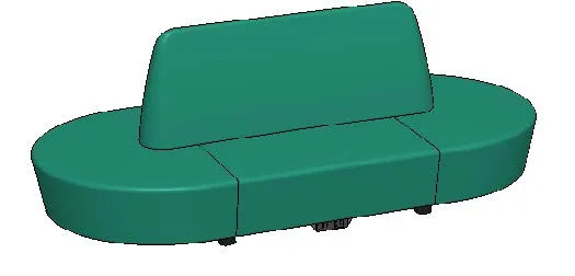 ALL AROUND Island Modular Sofa
