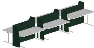 Duplex Back-to-back HAD with S Short Wave Floor Screen 6 Person