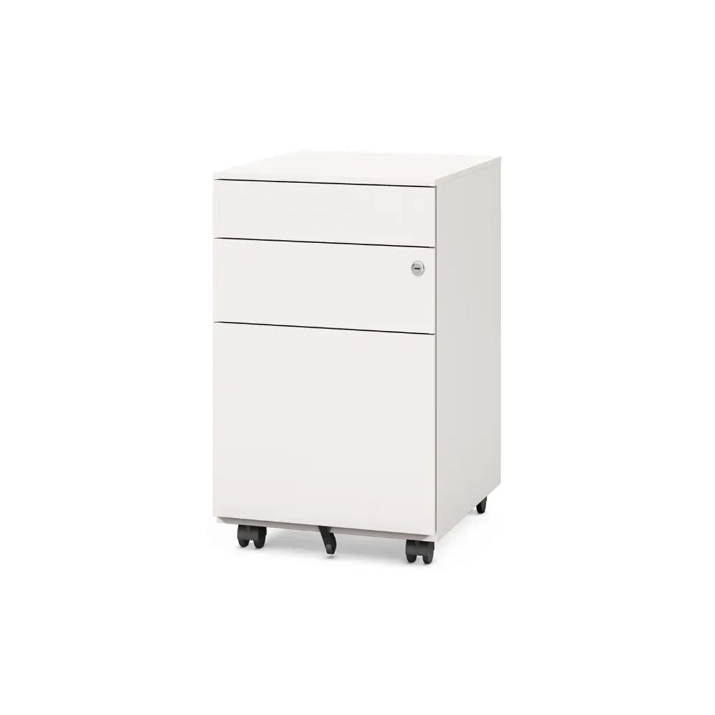 GOKEEP Metal Pedestal, 3 Drawers