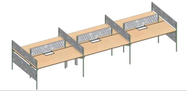 LONGHOUSE Bench Set 6 Person